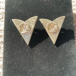 Vintage Rockmount Denver Silvertone Collar Points